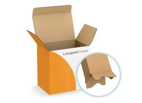 Folding carton with crash lock base