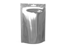 Doypacks aluminium - argenté