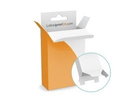 Hanging box with snap lock base