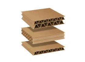 Corrugated cardboard sheets - unprinted