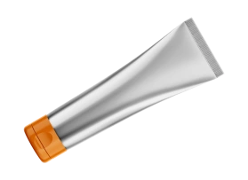 Laminate metallic, blank - 35 mm - flip-top closure