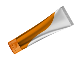 Laminate metallic, printed - 35 mm - flip-top closure
