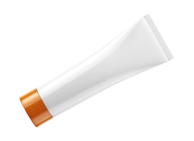 Laminate white, blank - 35 mm - screw closure