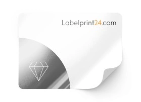 Silver glossy
