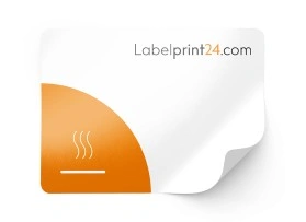 White Thermal top paper, matte, permanent - for long-term use