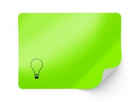Fluorescent paper, GREEN, permanent