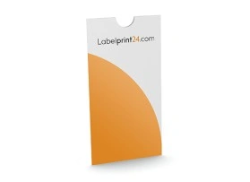 Flat cardboard sleeves without fastener