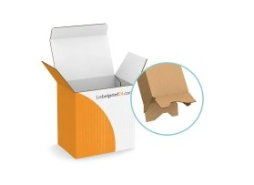 Automatikbodenkartons aus Wellpappe