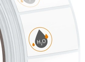 Blank labels for inkjet printing
