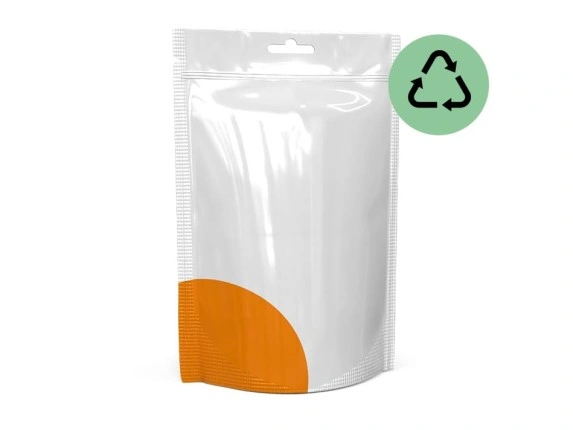 Doypack Recyclable avec Zip et Trou Européen