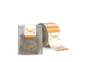 Sealing labels and closure labels