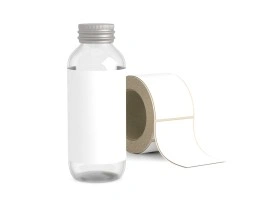 Blank labels on roll