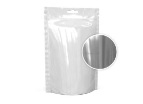 Doypacks aluminium - blanc