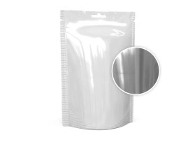 Doypacks aluminium - blanc