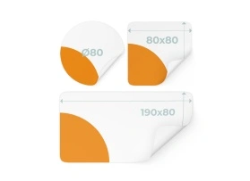 Aufkleber feste Formate