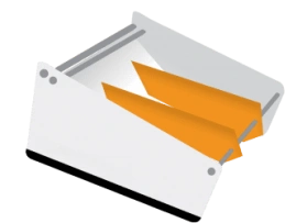 Tischetikettenspender SP 180 mm