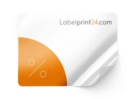 PP film, glossy, permanent