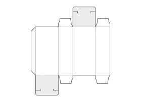 Versetzte Laschen, gespiegelt
