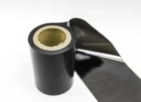 Thermal transfer wax ribbon, black, dimensions: 44 mm x 300 m