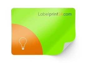 Papier fluorescent, VERT, adhésif permanent