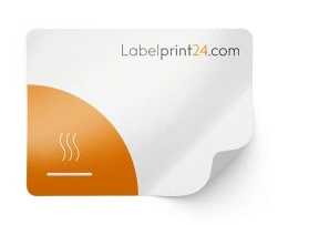 White Thermal Eco paper, matte, permanent - for standard applications