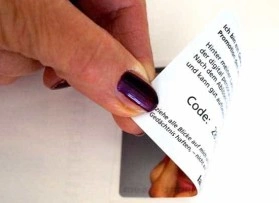 Etichetta digitale a sandwich