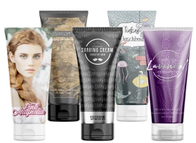 Laminate tubes 50 mm - flip-top closure