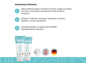 Anwendung & Hinweise zur Handdesinfektion