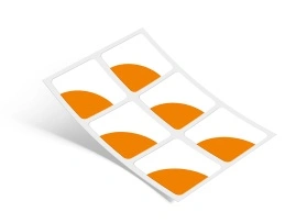 Etykiety na arkuszach A4