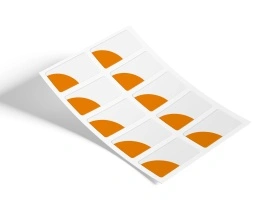 Etykiety na arkuszach A4