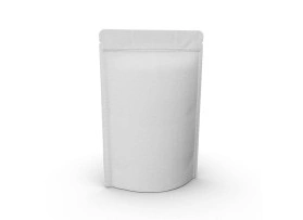 Doypacks papier kraft – blanc