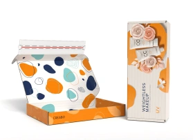 Klappdeckelschachtel mit Klebestreifen - Wunschformat