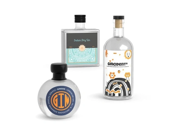 Ginetiketten individuell