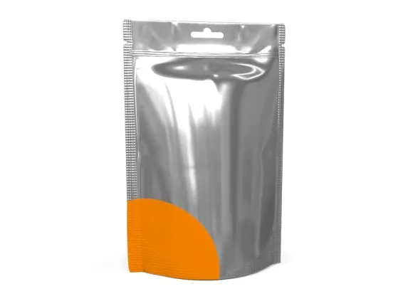 Doypack Métallisé avec Zip et Trou Européen