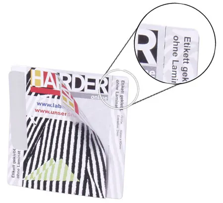 Bookletetikett angezoomt  Bookletetikett angezoomt