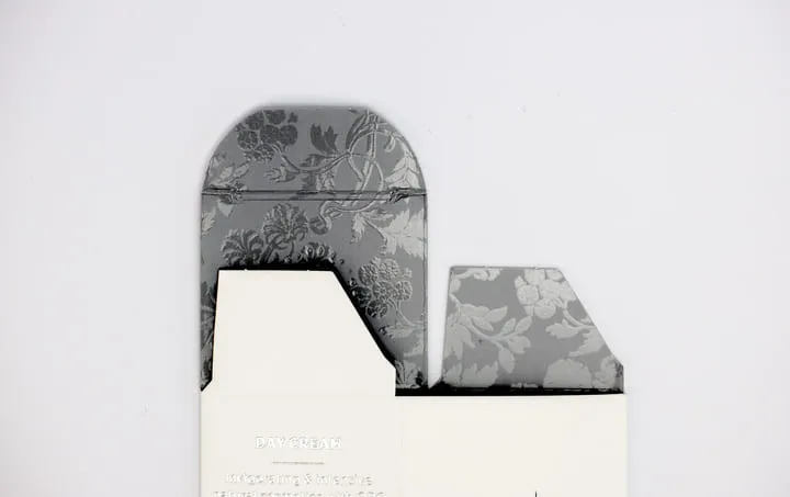 Packaging with finishing