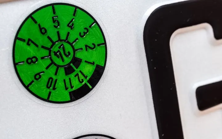 TÜV sticker