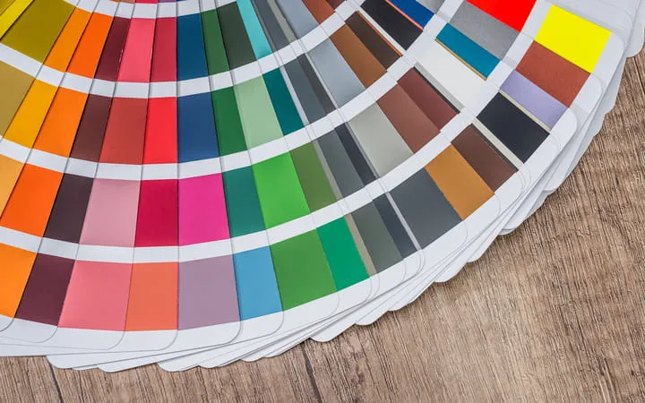 Farbpalette Auswahl Farbpalette Auswahl