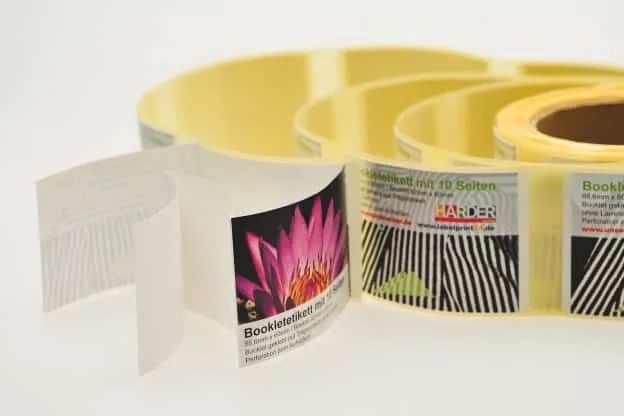 Bookletetikett mit 10 Seiten Bookletetikett mit 10 Seiten
