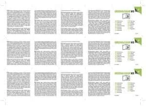 Druckbogen für das Papierbooklet Druckbogen für das Papierbooklet