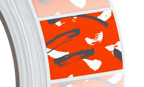 Fluoreszierendes Papier - rot Fluoreszierendes Papier - rot