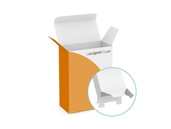 Boîte en carton à fond semi-automatique Boîte en carton à fond semi-automatique