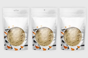 Beutelverpackungen mit Lochung