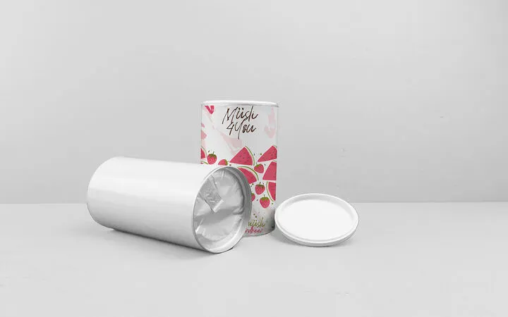 Printed membrane cans