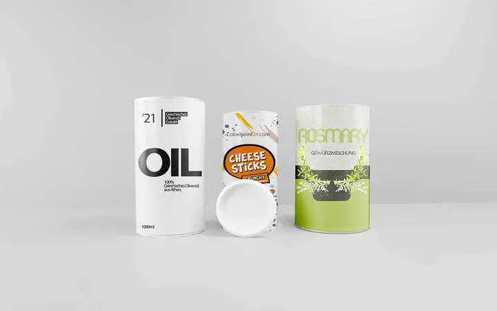 Membrane cans suitable for food