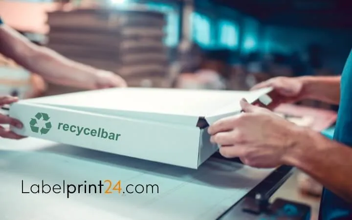 Recycelbare Verpackung aus Wellpappe