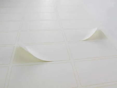 Blank sheet labels Blank sheet labels