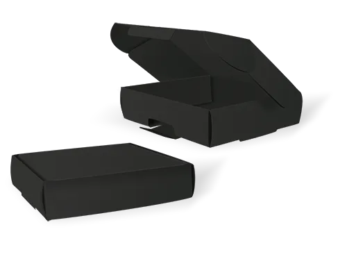 Black folding box Black folding box