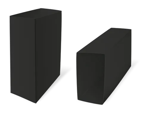 Black cardboard sleeve Black cardboard sleeve