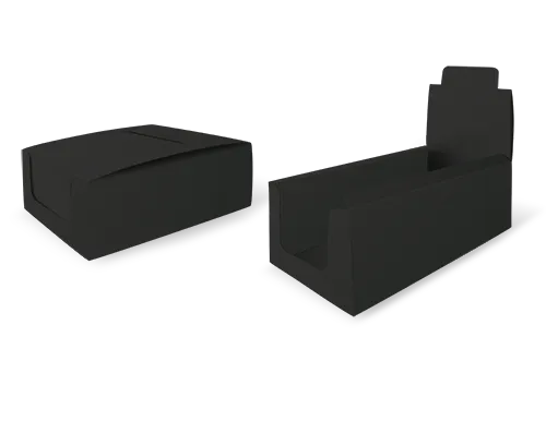 Black counter display Black counter display